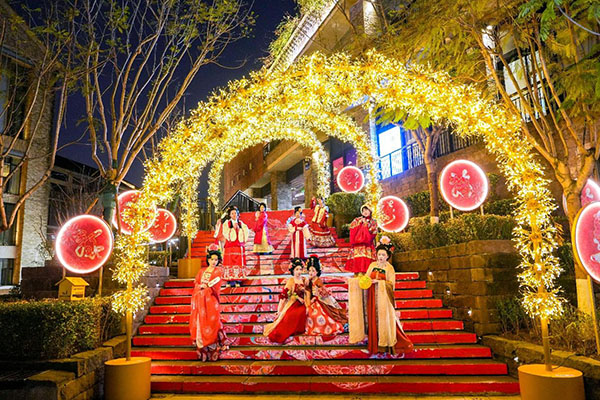 重慶天地廟會現(xiàn)場。重慶天地供圖