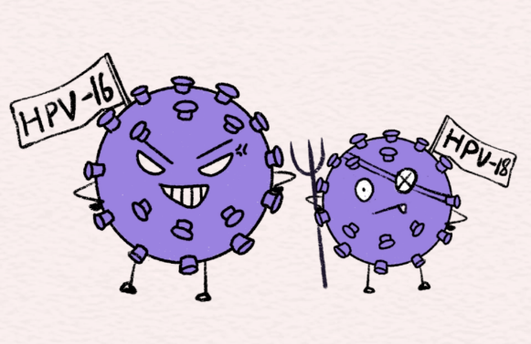 HPV病毒。重慶松山醫(yī)院供圖