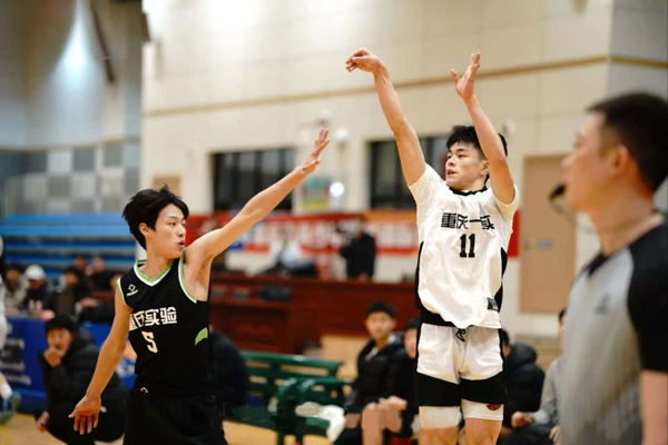 比賽現(xiàn)場。重慶市第一實(shí)驗(yàn)中學(xué)供圖