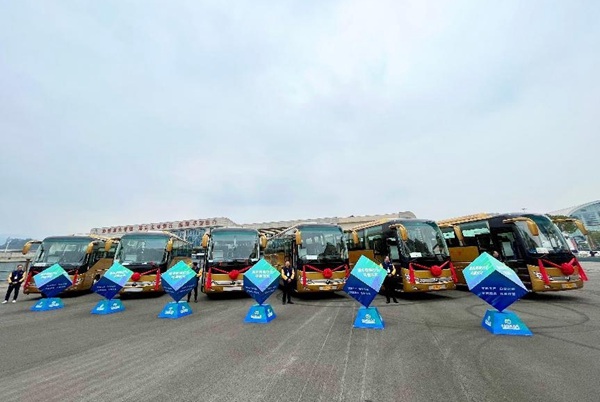 渝永同城巴士開通。數(shù)科公司供圖