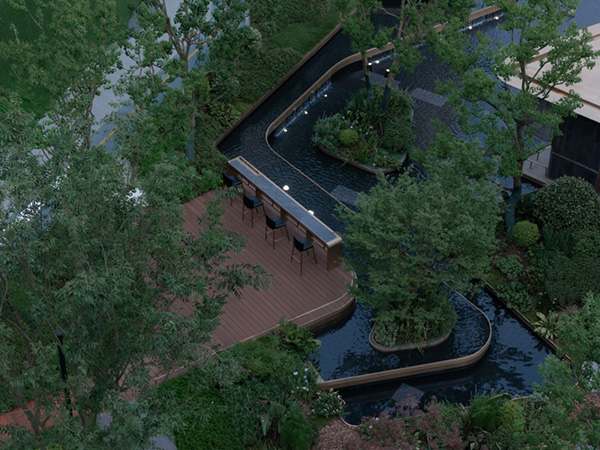 招商渝天府實景圖。招商蛇口重慶公司供圖