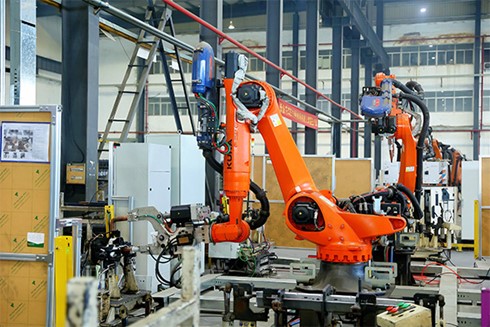 中國郵政儲蓄銀行重慶分行豐富金融供給，為制造業(yè)轉型升級添動能。中國郵政儲蓄銀行重慶分行供圖