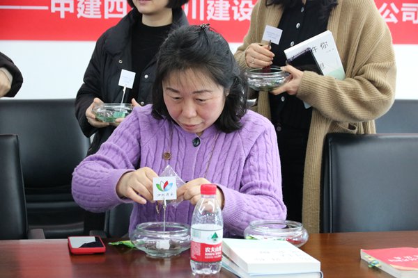 活動現(xiàn)場。中建四局西南分局重慶分公司供圖