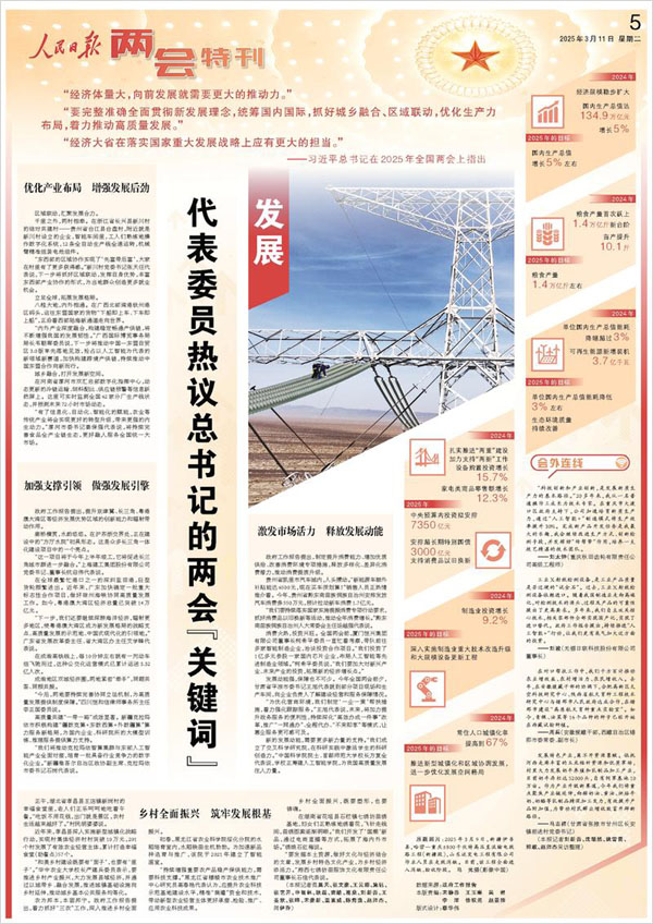 《 人民日報 》( 2025年03月11日 05 版)