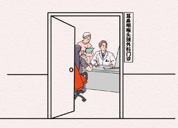 耳鼻咽喉頭頸外科門診。重慶松山醫(yī)院供圖