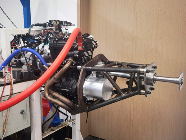 50KW無人機(jī)動力系統(tǒng)（不帶槳）。兩江協(xié)同創(chuàng)新區(qū)供圖