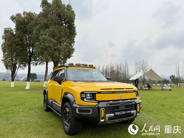 深藍(lán)G318無憂穿越版。人民網(wǎng)記者 胡虹攝