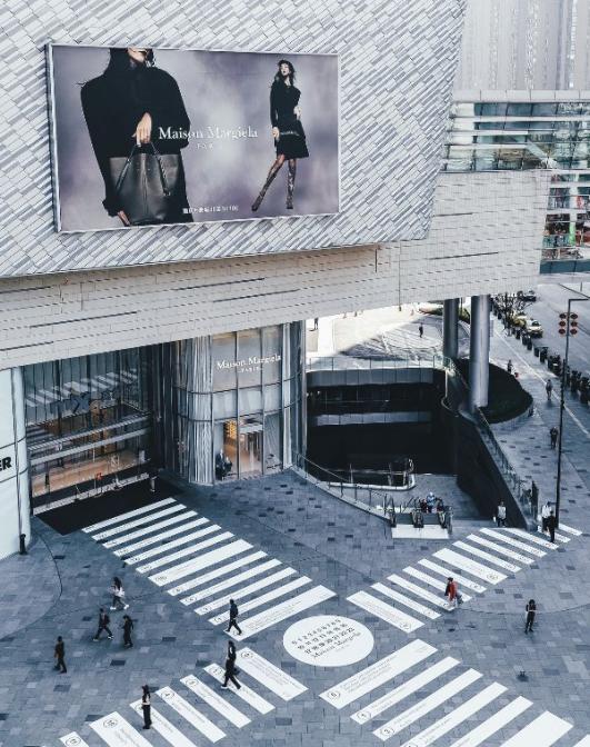 重慶萬象城北區(qū)街景。重慶萬象城供圖