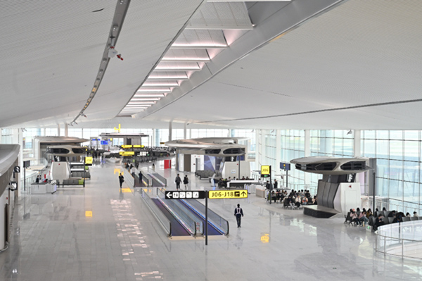 T3B航站樓。鄒樂攝