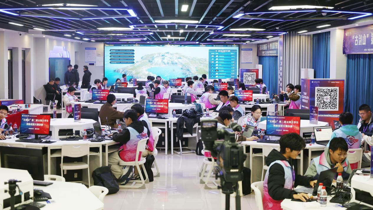 比賽現(xiàn)場。重慶移通學院供圖