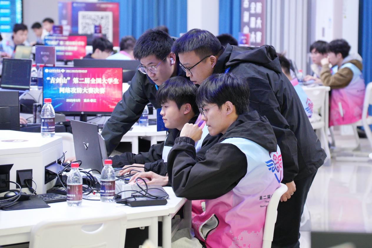 比賽現(xiàn)場。重慶移通學院供圖