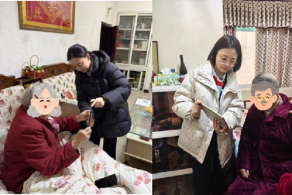 主動上門為客戶服務。浦發(fā)銀行重慶分行供圖