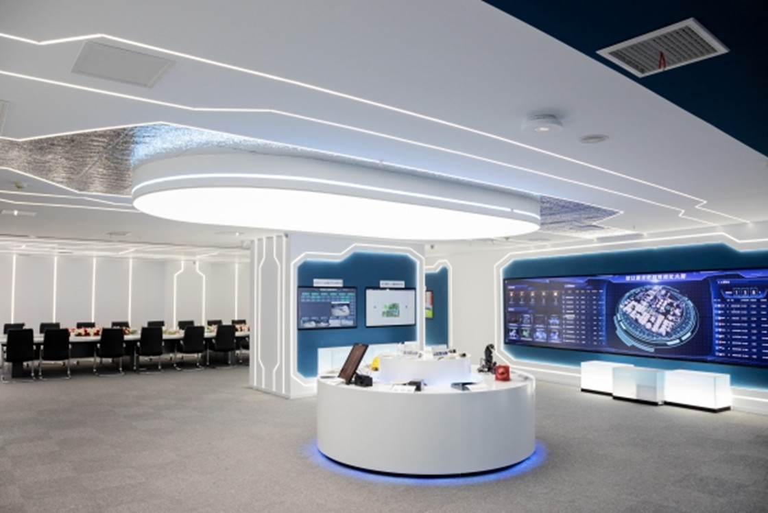 軟江圖靈數(shù)字3D虛實展廳。受訪單位供圖