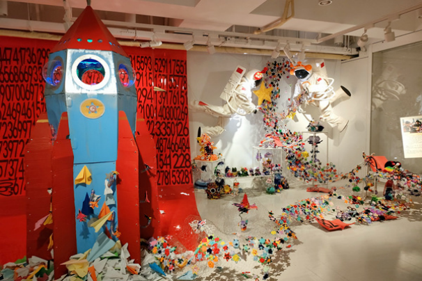 重慶市第二十九中學(xué)《夢(mèng)想箭》《追夢(mèng)人》。任峰攝