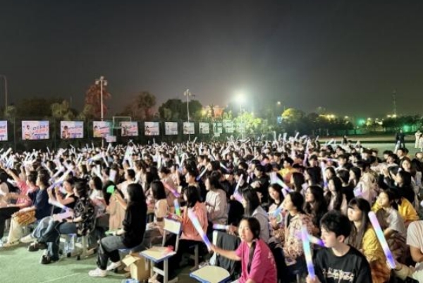 音樂會現(xiàn)場。重慶師范大學(xué)供圖