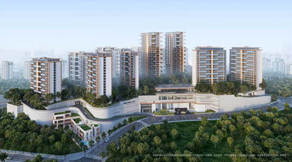 聯(lián)發(fā)嘉和府效果圖。聯(lián)發(fā)重慶供圖