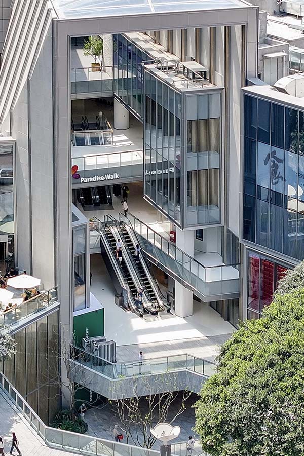 北城天街B館改造后。重慶龍湖供圖