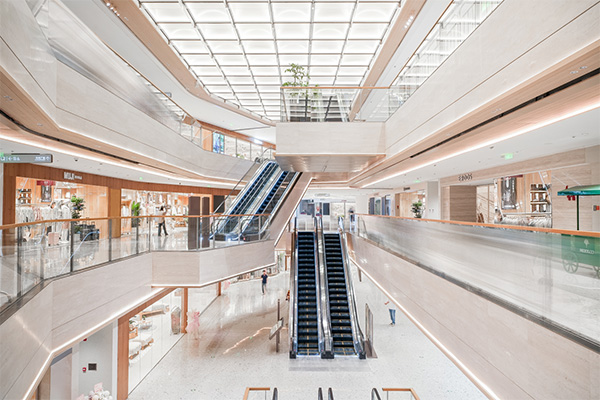 北城天街B館改造后。重慶龍湖供圖