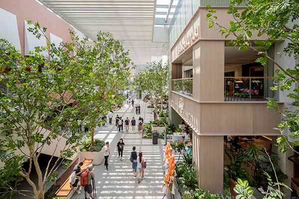 北城天街B館改造后。重慶龍湖供圖