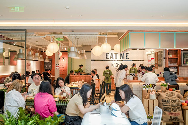 北城天街B館改造后。重慶龍湖供圖