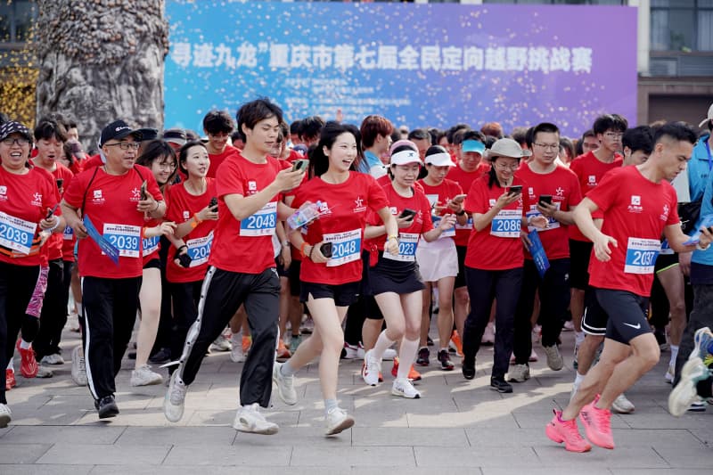 比賽現(xiàn)場。九龍坡區(qū)融媒體中心供圖