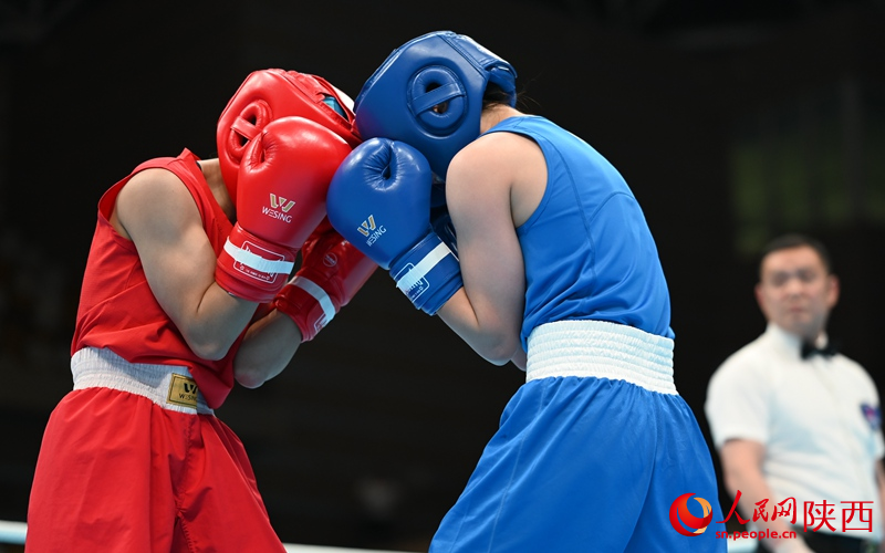 比賽現(xiàn)場(chǎng)。人民網(wǎng)記者 白鴿攝