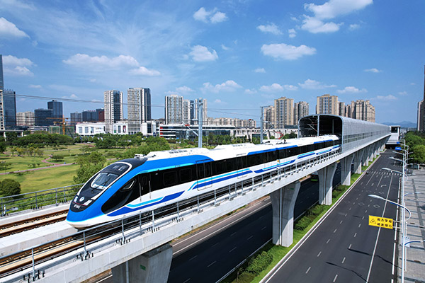 市郊鐵路璧銅線。重慶市住房城鄉(xiāng)建委供圖