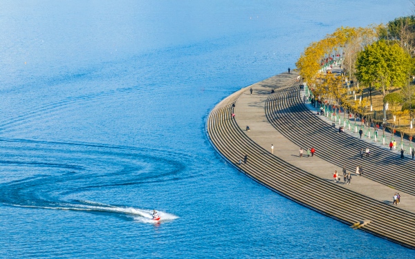 漢豐湖畔好風(fēng)光。開州區(qū)委宣傳部供圖