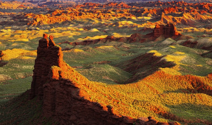 張掖自然景觀。張掖市融媒體中心供圖