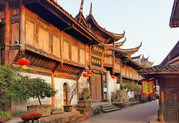 巴蜀風(fēng)土院落實(shí)拍。中國(guó)建筑工業(yè)出版社供圖