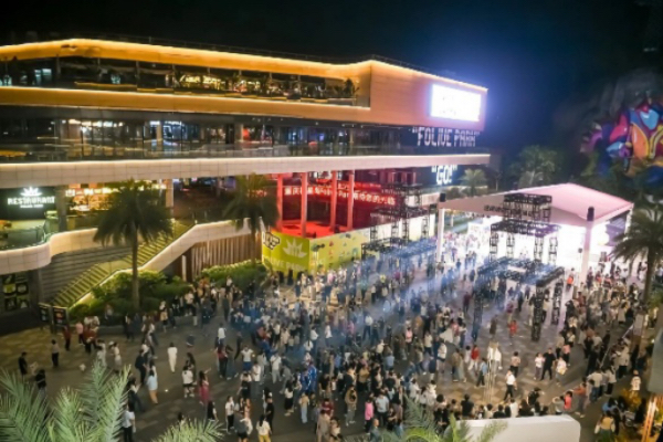 開業(yè)現(xiàn)場。金隅南山凡米里供圖