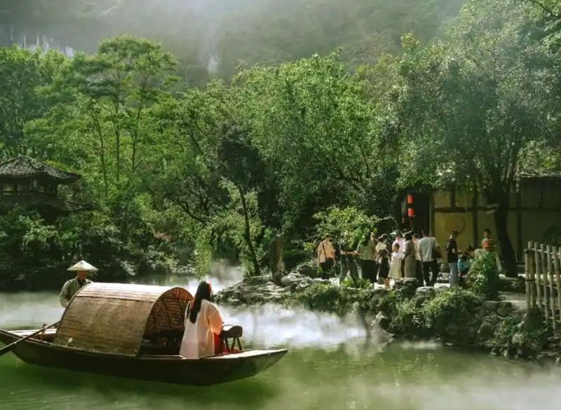 酉陽桃花源景區(qū)。