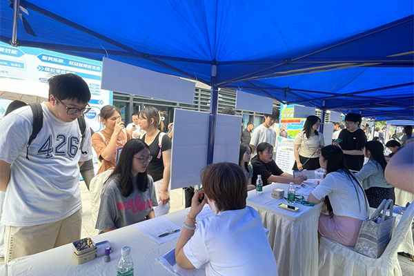 招聘活動(dòng)現(xiàn)場?；顒?dòng)主辦方供圖