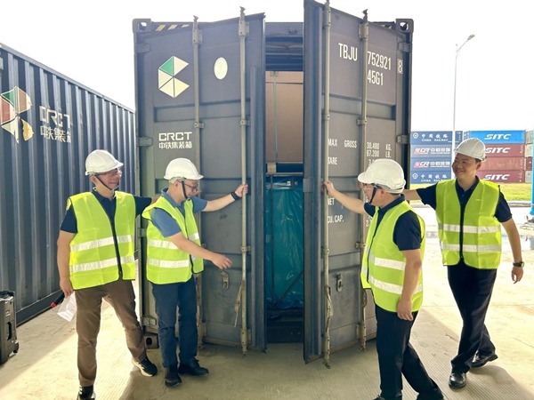 長(zhǎng)安民生物流泰國羅勇基地開倉。長(zhǎng)安民生物流供圖