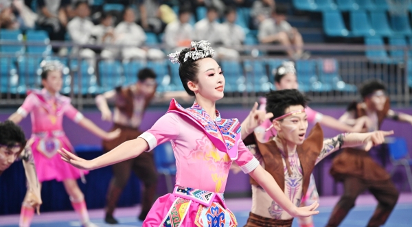 開幕式現(xiàn)場(chǎng)。張?jiān)磾z