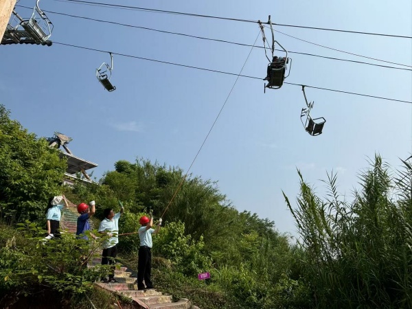 演練現(xiàn)場。景區(qū)供圖