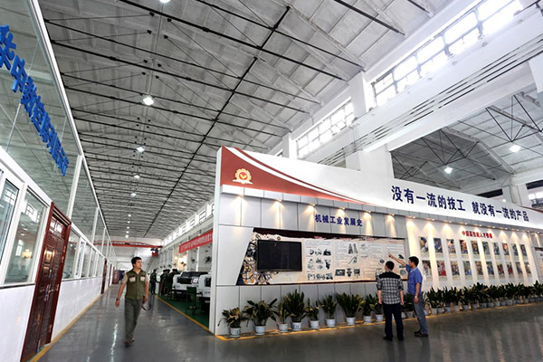 重慶機(jī)械技師學(xué)院國家級高技能人才培訓(xùn)基地。重慶市人力社保局供圖