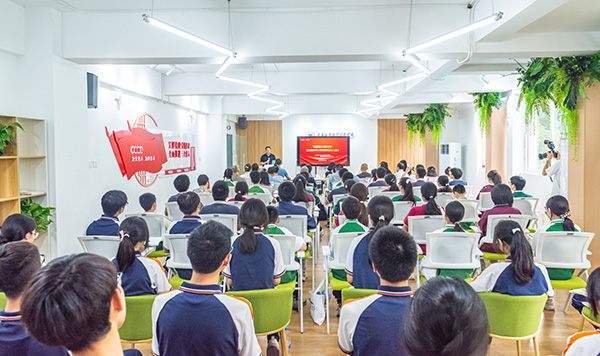 活動(dòng)現(xiàn)場(chǎng)。渝北區(qū)教委供圖