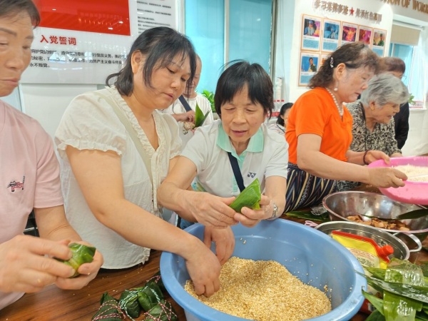 活動現(xiàn)場?；▓@新村社區(qū)供圖