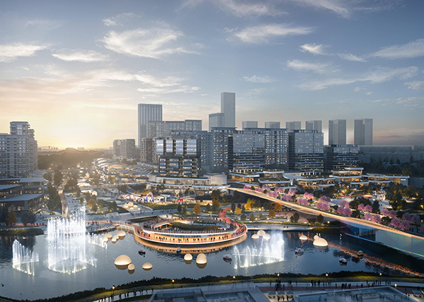 商業(yè)意境圖。重慶龍湖供圖