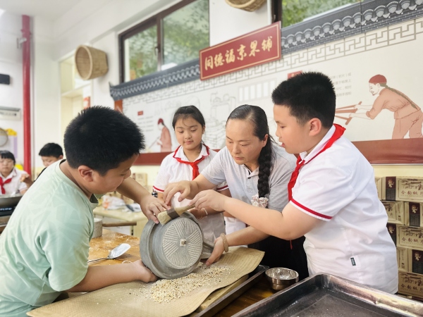 活動現(xiàn)場。合川巴蜀小學(xué)供圖