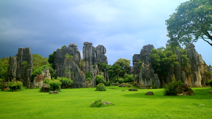 小石林。石林風(fēng)景名勝區(qū)管理局供圖