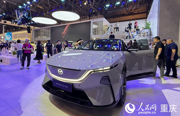 車展現(xiàn)場。人民網(wǎng)記者 胡虹攝