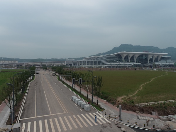 瑞康路。重慶交通資源開發(fā)有限公司供圖