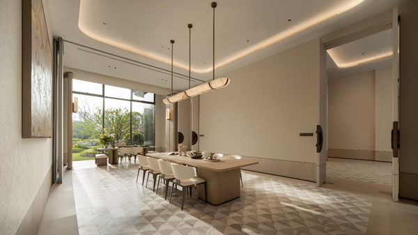 嘉和府架空層共享廚房空間實(shí)拍圖。聯(lián)發(fā)重慶供圖