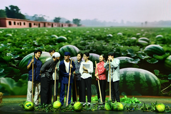 演出現(xiàn)場(chǎng)。西南大學(xué)供圖