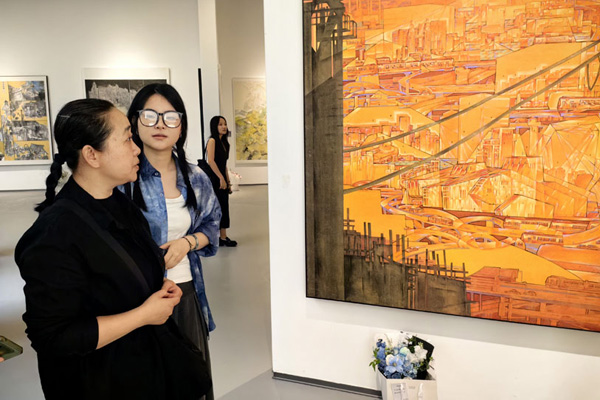 展覽現(xiàn)場(chǎng)。袁杰攝