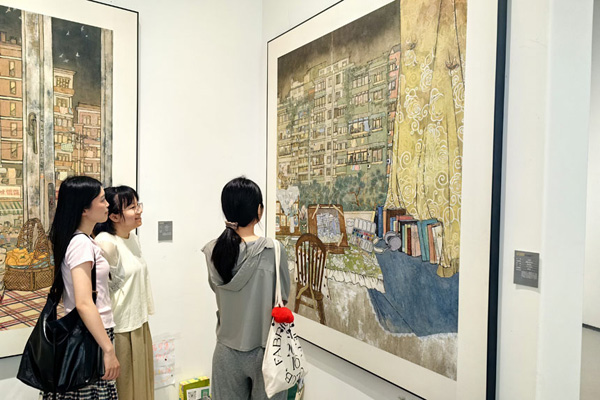 展覽現(xiàn)場(chǎng)。袁杰攝