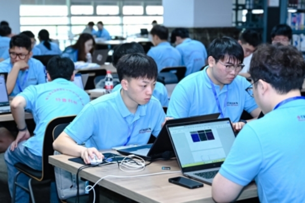 比賽現(xiàn)場。重慶大學供圖