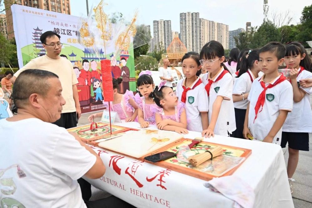 精彩的非遺展演展示。受訪者供圖